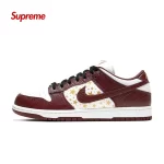 Supreme x Nike SB Dunk Low Barkroot Brown