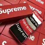 Supreme男士純棉四角內褲 4條裝