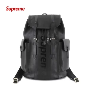 Supreme x Louis Vuitton 聯名水波紋後背包 限量版雙肩包
