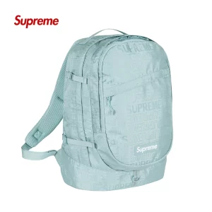 SS19 Supreme Backpack lce 滿印Logo雙肩包