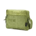 Supreme Shoulder Bag Olive 滿印單肩包 斜跨包