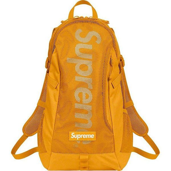 20SS Supreme 網眼雙肩包 3m反光 運動後揹包