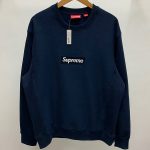 Supreme Box Logo 圓領套頭衛衣外套 秋冬季保暖大學T