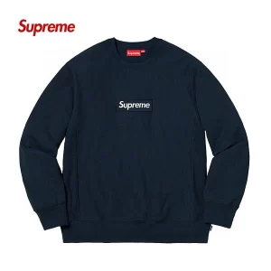 Supreme Box Logo 圓領套頭衛衣外套