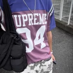 Supreme 94數字字母印花 短袖T恤 美式足球上衣