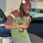 Supreme 94數字字母印花 短袖T恤 美式足球上衣