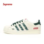 Supreme x Adidas Originals Superstar 聯名款貝殼頭休閒運動鞋