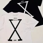 Supreme聯名款 40 Acres Malcolm Tee 背後X字母Logo印花 短袖T恤