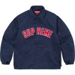 Supreme 教練夾克 貼布字母Logo刺繡 防風保暖外套