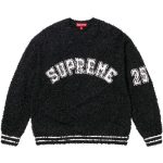 Supreme 弧形Logo毛絨款毛衣 冬季保暖